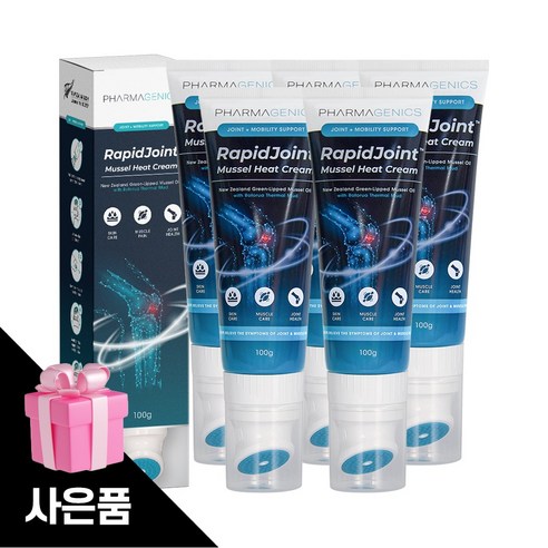 조인트 골프 머슬 크림 초록입홍합오일 리프리놀 그린홍합 파마제닉스 100g, 1개