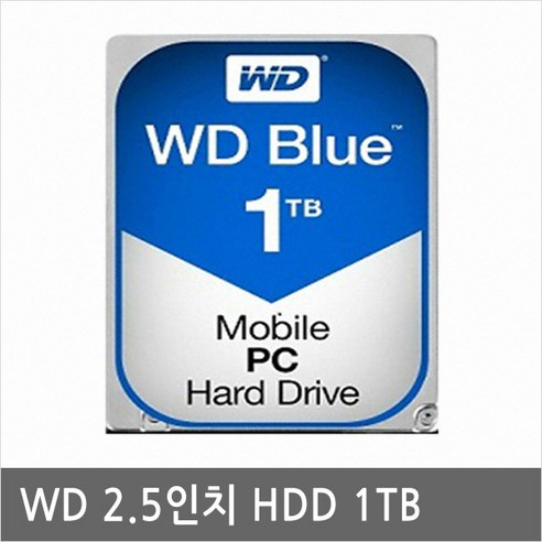WD5000LPCX WD BLUE 빠른읽기 내장HDD 노트북용하드, 1TB, WD Blue 1TB WD10SPZX 노트북 하드디스크