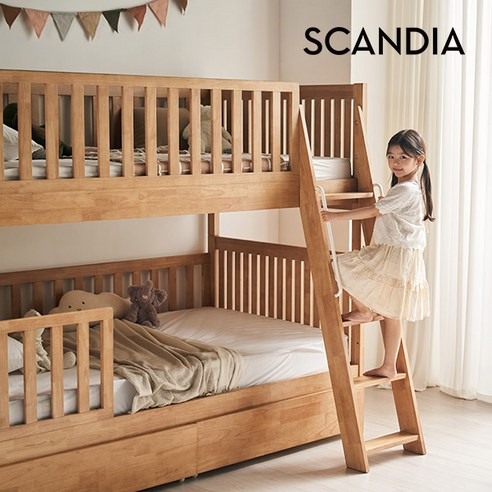 꿈과 안전을 담은 공간, 스칸디아 시몬 어린이 이층침대