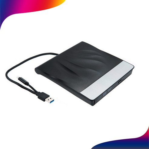 COMS USB 3.0 C타입 외장 ODD 케이스 CD-ROM CD롬 외장형 USB 컴스마트 ES121 ODD 별도구매상품, 1개 블루레이리더기