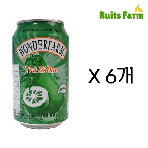 베트남 음료수 원더팜 윈터멜론 윈터메론티 WINTER MELON TEA
