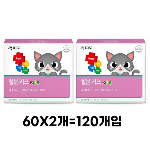 락피도 철분 키즈, 90g, 1개