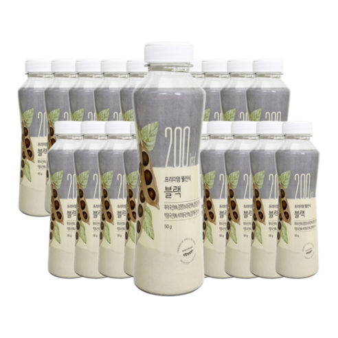 프리미엄 웰선식 블랙, 50g, 20개