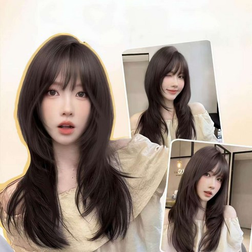 BIKASU 긴머리 생머리 가발로 완성하는 새로운 스타일!