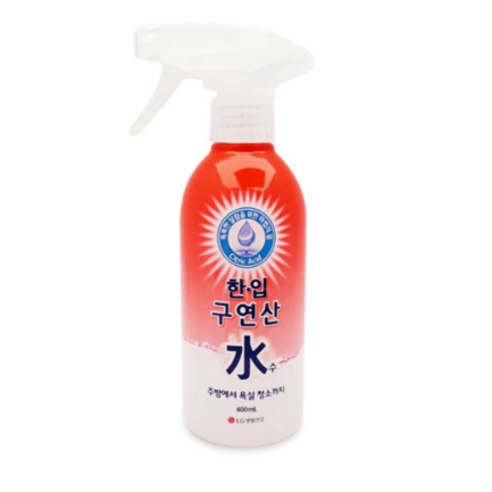엘지생활건강 한입 구연산수, 400ml, 1개