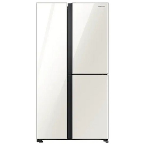삼성전자 양문형 냉장고 방문설치, 클린 화이트, RS84T507115