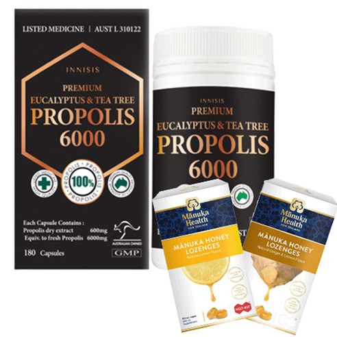 SINICARE Innisis Propolis 시니케어 이니시스 프로폴리스 6000 180정 (유통기한 25년 7월 이후)