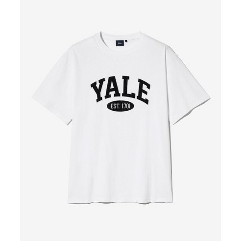 (24SS) YALE 예일 반팔 2 TONE ARCH T-SHIRT WHITE