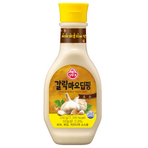 오뚜기 갈릭마요 딥핑소스, 1개, 240g