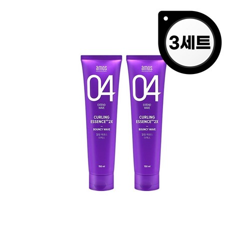 아모스 컬링에센스 2x 헤어에센스, 300ml, 1개