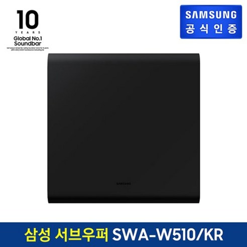 삼성전자 서브우퍼 방문설치 블랙, SWA-W510/KR