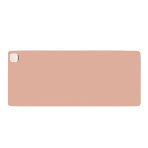 온열 데스크매트 장패드 따뜻한 책상테이블, 80*33, 1개, 분홍색