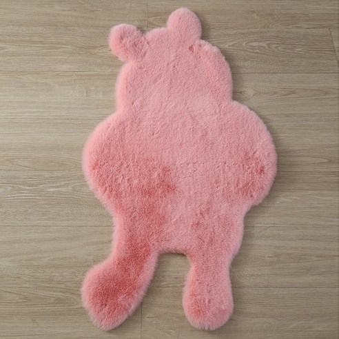 공장 공급 만화 귀염둥이 동물 이형 곰 카페트 거실 침실 출입구 매트리스 창문 장식 카페트, 새우가루 비니곰