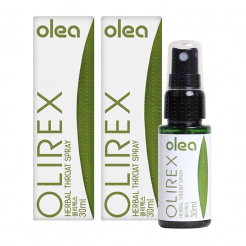 올레아 올리렉스 스프레이 30ml 목관리 올리브잎 프로폴리스, 2개