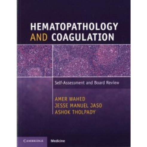 Hematopathology and Coagulation, Cambridge University Press