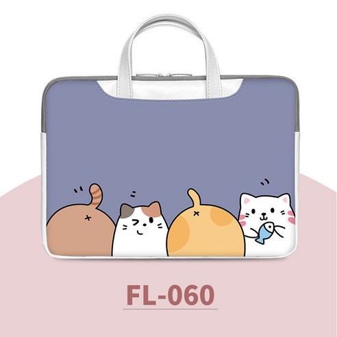 예쁜 노트북 파우치 가방 생활방수 스크래치, FL-060