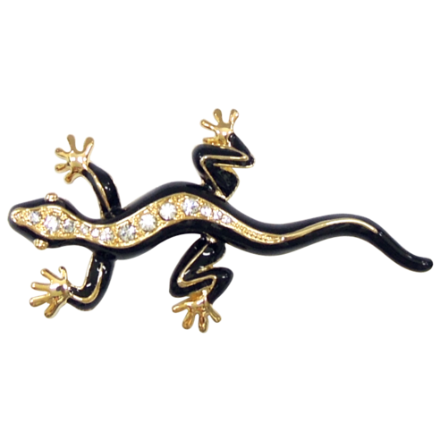 미스터골프 정품 크리스탈 보석 볼마커 30여종 택1, 검은띠 도마뱀
