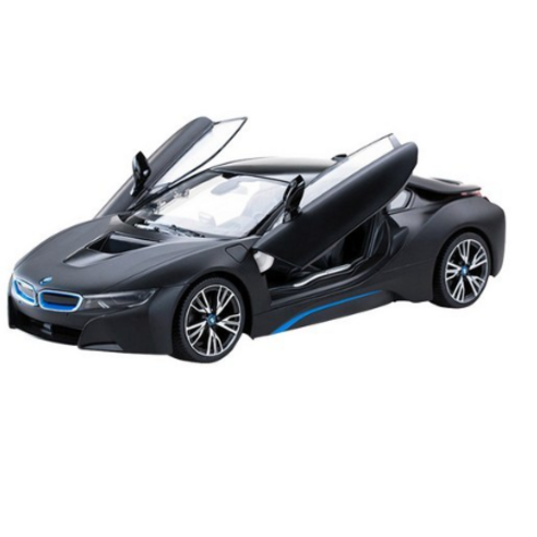   라스타 1:14 BMW I8 도어오픈 RC카, 블랙