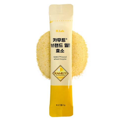 발란스랩 카무트 브랜드 밀 50% 함유 소화 효소, 2개, 90g