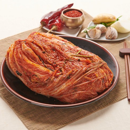 옥과맛있는김치 가정식 국내산 배추포기김치, 1개, 3kg