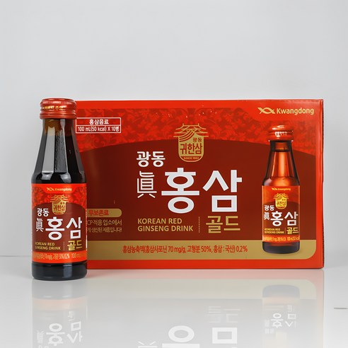 광동제약 광동 진홍삼골드100ml *10개입곽, 100ml