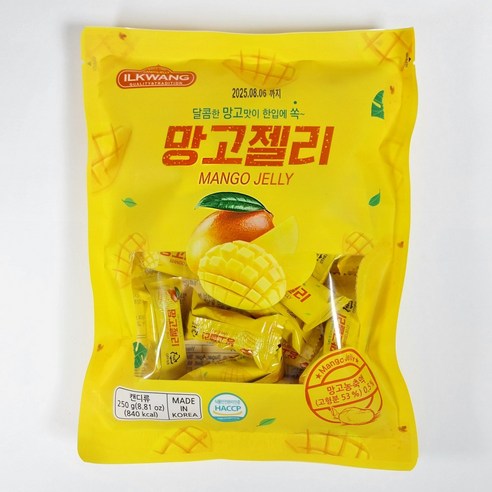 일광 망고젤리, 250g, 6개 Best Top5