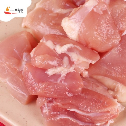 수월한 닭고기 순살 조각정육, 브라질산 닭고기, 비가열 냉동제품