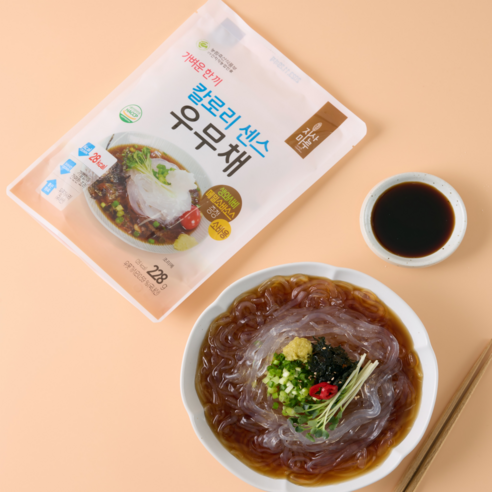 [지리산맑은물춘향골] 간편한 한끼 다이어트 칼로리센스 우무채 - 우뭇가사리 | 쿠팡