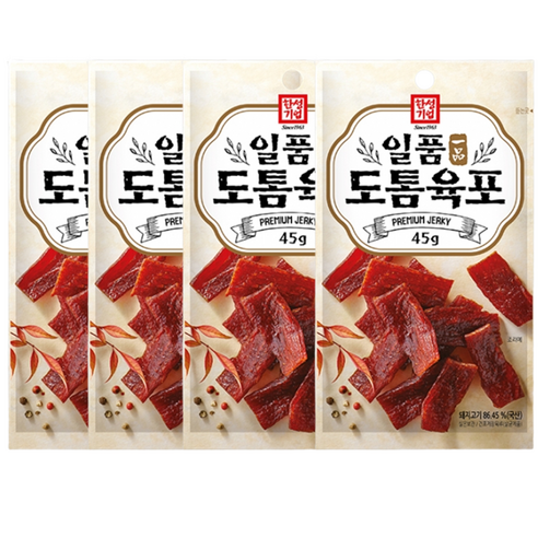 한성 일품 국내산 도톰 육포 45g X 10개