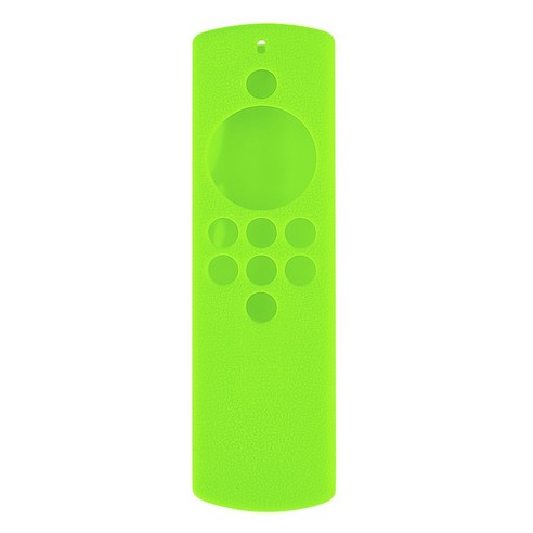 Deoxygene UA55KU6300J 원격 버전용 Amazon Alexa Fire TV Stick Lite Smart용 실리콘 케이스 보호 커버 Luminous Green, 빛나는 녹색