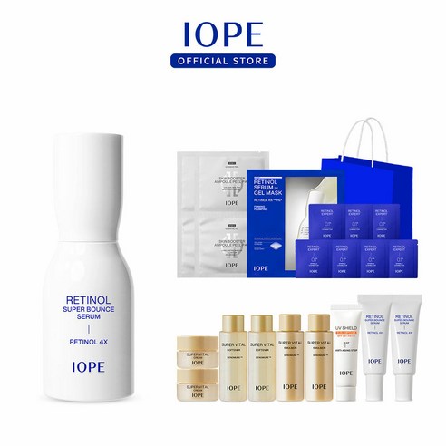거울 속 깊어지는 주름, 이제 안녕! 아이오페 레티놀로 되찾는 탄력 피부 비결 아이오페레티놀세럼
