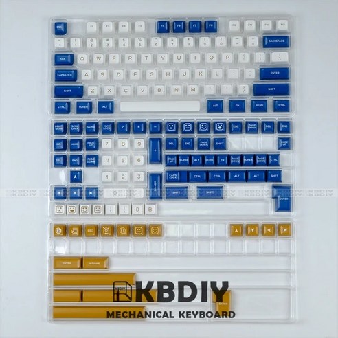 KBDiy 162 키 PBT SA 프로필 더블 샷 ISO GMK 피쉬 기계식 키보드용 MX 스위치 K500 맞춤형, 05 Wahtsy-160 Keys