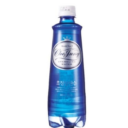 초정탄산수 플레인, 500ml, 16개