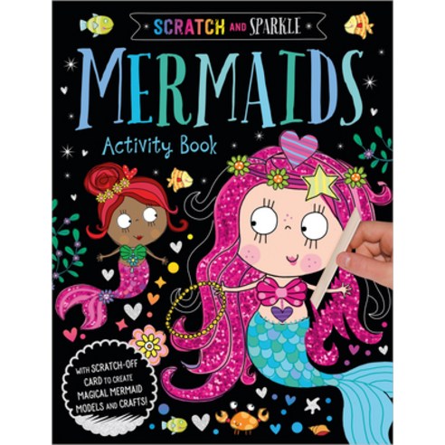 Mermaids Activity Book, Make Believe Ideas, English, 9781789470345