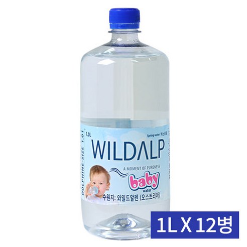 와일드알프 베이비워터, 12개, 12개
