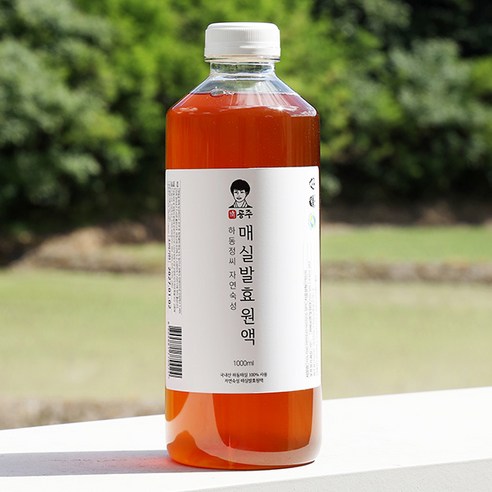 하동정씨 자연숙성 매실발효원액, 1개, 1000ml