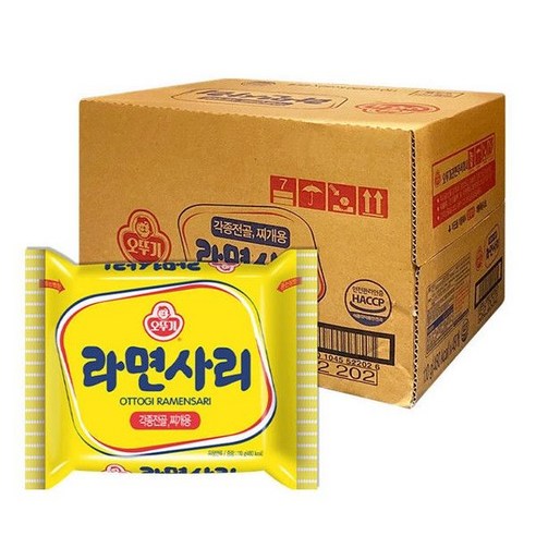 오뚜기 대용량 업소용 라면사리 1box 한박스 1021780, 02. 쇠고기라면 120g 30입