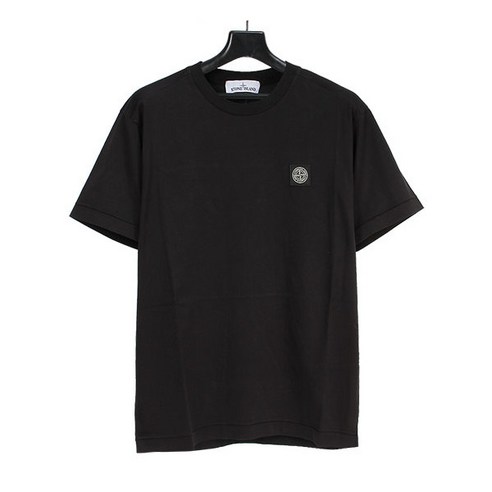 [스톤아일랜드] 남성 반팔 티셔츠 761524113 V0029 BLACK [SIC1021b
