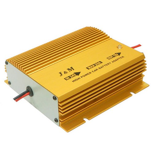 dcdc컨버터 24v12v다운컨버터 15A 24v-12v 차량용변압기 아답터, 1개