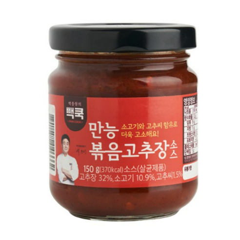 백쿡 백종원의 만능볶음고추장, 1개, 150g