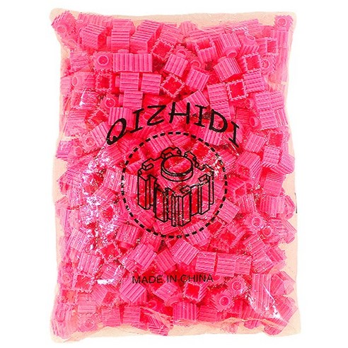 이지툭툭 빅블럭 16mm 1kg 대용량 리필, 진분홍, 1개