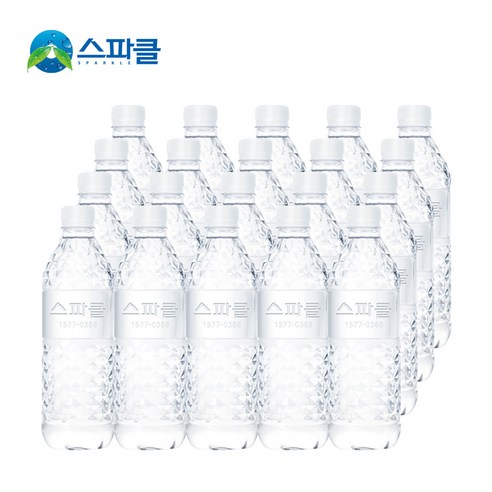 스파클 생수, 500ml, 100개