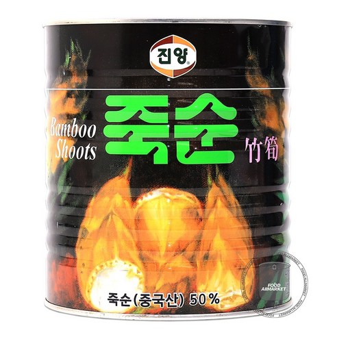 푸드올마켓_ 진양 죽순 통조림 3kg, 1개