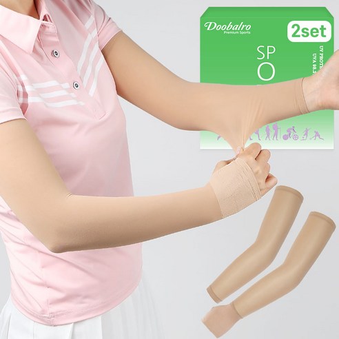 다살라 스포츠 자외선 차단 쉘론 골프 착압 쿨토시 2P x 2세트