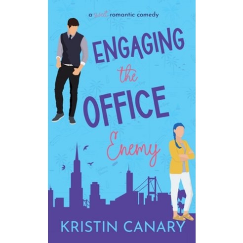 (영문도서) Engaging the Office Enemy: A Sweet Romantic Comedy Hardcover, Blue Aster Press, English, 9781961223271