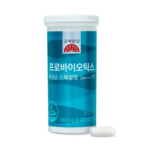 고려은단 프로바이오틱스 스페셜핏 30캡슐, 30정, 3개