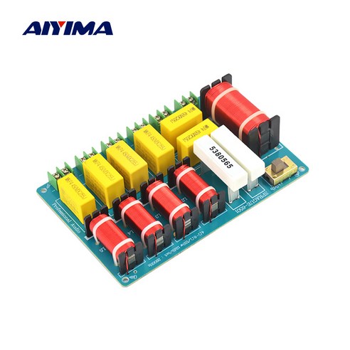 AIYIMA 300W 고음 베이스 스피커 5웨이 크로스오버 오디오 원트위터 4우퍼 나눗셈 프로 KTV 스테이지 스피커 크로스오버