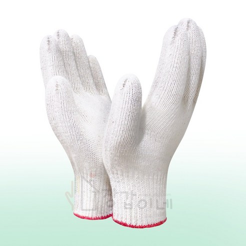 장갑이네 국산 100% 두꺼운 면장갑 목장갑 60g, 60g 10켤레 - 오버로크(올풀림방지), 1개