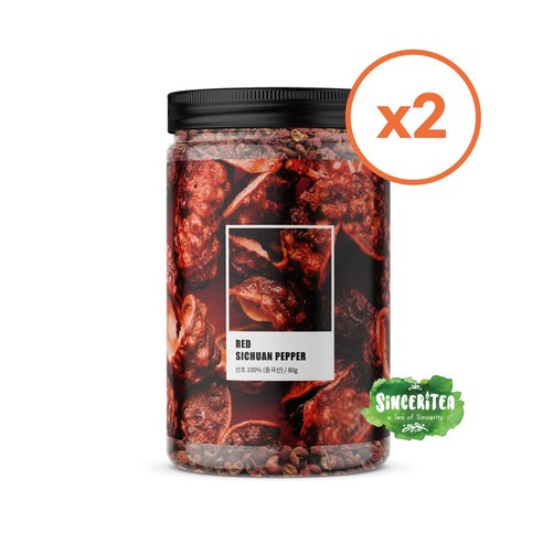 신서리티 중국 향신료 화자오 80g, 3개