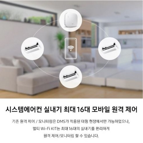 삼성 시스템에어컨 무선 원격 조정을 위한 와이파이 키트